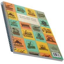  Blank Sheet Music Composition Manuscript Notebook (Music Stamps)