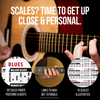 Guitar Scales Charts Poster (12" x 18")